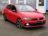 USED 2020 20 VOLKSWAGEN POLO 2.0 GTI PLUS TSI DSG 5d 198 BHP Finished in FLASH RED with contrasting Retro cloth trim. This Polo is quick and great fun to drive. The Polo is one of the best selling and popular small cars around. It is very comfortable and practical, with a distinct upmarket feel to it. Features include Virtual Dash, GTI Styling Pack, Red Brake Calipers, 18" Alloys, DAB with BEATS, Climate, Apple Play, B/Tooth, Daytime Run Lights and much more. VW Dealer serviced at 6004 miles, 14353 miles, 24270 miles and at 32912 miles.