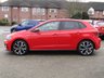 USED 2020 20 VOLKSWAGEN POLO 2.0 GTI PLUS TSI DSG 5d 198 BHP Finished in FLASH RED with contrasting Retro cloth trim. This Polo is quick and great fun to drive. The Polo is one of the best selling and popular small cars around. It is very comfortable and practical, with a distinct upmarket feel to it. Features include Virtual Dash, GTI Styling Pack, Red Brake Calipers, 18" Alloys, DAB with BEATS, Climate, Apple Play, B/Tooth, Daytime Run Lights and much more. VW Dealer serviced at 6004 miles, 14353 miles, 24270 miles and at 32912 miles.