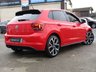 USED 2020 20 VOLKSWAGEN POLO 2.0 GTI PLUS TSI DSG 5d 198 BHP Finished in FLASH RED with contrasting Retro cloth trim. This Polo is quick and great fun to drive. The Polo is one of the best selling and popular small cars around. It is very comfortable and practical, with a distinct upmarket feel to it. Features include Virtual Dash, GTI Styling Pack, Red Brake Calipers, 18" Alloys, DAB with BEATS, Climate, Apple Play, B/Tooth, Daytime Run Lights and much more. VW Dealer serviced at 6004 miles, 14353 miles, 24270 miles and at 32912 miles.
