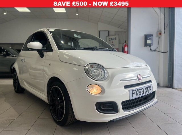 2013 63 FIAT 500 1.2 S MULTIJET 3d 95 BHP THIS CAR COMES WITH 6 MONTHS WARRANTY , BREAKDOWN COVER & RECOVERY++   2 keys +  Power windows +  Auto side mirrors +  MP3 Player +  Bending lights +  CD Player +  5 Speed manual +  16" Alloys