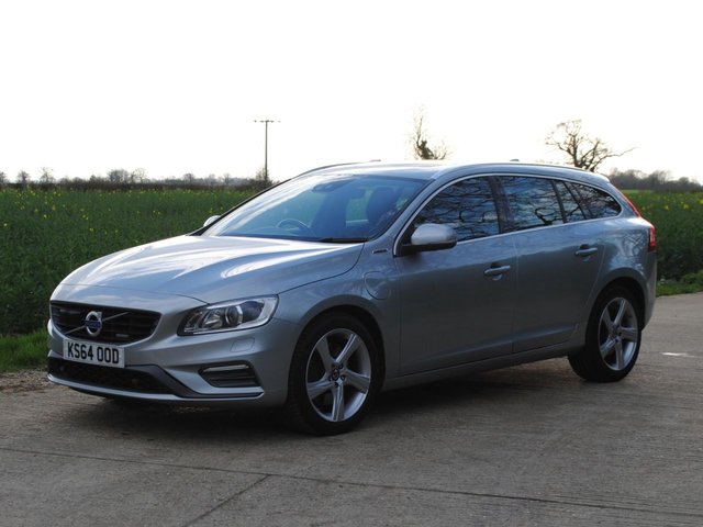 2015 64 Volvo V60 2.4 D6 PLUG-IN HYBRID R-DESIGN LUX NAV AWD 5d 286 BHP