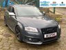 USED 2012 62 AUDI A3 2.0 S3 SPORTBACK TFSI QUATTRO BLACK EDITION 5d 261 BHP STUNNING 2012/62reg 'LIMITED EDITION' AUDI S3 SPORTBACK 2.0 TFSi 5DR 'BLACK EDITION' - 6SPD MANUAL - FULL HEATED LEATHER SPORTS SEATS - SATELLITE NAVIGATION - BOSE PREMIUM SOUND - SERVICE HISTORY - TIMING BELT REPLACED - 12 MONTHS WARRANTY / BREAKDOWN RECOVERY INCLUDED