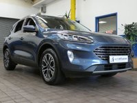 USED 2020 70 FORD KUGA 1.5 TITANIUM ECOBLUE 5d 119 BHP GENUINE LOW MILEAGE SAT NAV PARKING SENSORS CRUISE CONTROL PART LEATHER INTERIOR 1 OWNER EXCELLENT SERVICE HISTORY 6 MONTHS GOLD WARRANTY