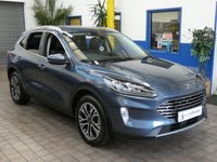 USED 2020 70 FORD KUGA 1.5 TITANIUM ECOBLUE 5d 119 BHP GENUINE LOW MILEAGE SAT NAV PARKING SENSORS CRUISE CONTROL PART LEATHER INTERIOR 1 OWNER EXCELLENT SERVICE HISTORY 6 MONTHS GOLD WARRANTY
