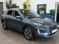 USED 2020 70 FORD KUGA 1.5 TITANIUM ECOBLUE 5d 119 BHP GENUINE LOW MILEAGE SAT NAV PARKING SENSORS CRUISE CONTROL PART LEATHER INTERIOR 1 OWNER EXCELLENT SERVICE HISTORY 6 MONTHS GOLD WARRANTY