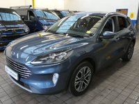USED 2020 70 FORD KUGA 1.5 TITANIUM ECOBLUE 5d 119 BHP GENUINE LOW MILEAGE SAT NAV PARKING SENSORS CRUISE CONTROL PART LEATHER INTERIOR 1 OWNER EXCELLENT SERVICE HISTORY 6 MONTHS GOLD WARRANTY
