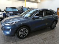 USED 2020 70 FORD KUGA 1.5 TITANIUM ECOBLUE 5d 119 BHP GENUINE LOW MILEAGE SAT NAV PARKING SENSORS CRUISE CONTROL PART LEATHER INTERIOR 1 OWNER EXCELLENT SERVICE HISTORY 6 MONTHS GOLD WARRANTY