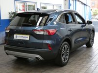 USED 2020 70 FORD KUGA 1.5 TITANIUM ECOBLUE 5d 119 BHP GENUINE LOW MILEAGE SAT NAV PARKING SENSORS CRUISE CONTROL PART LEATHER INTERIOR 1 OWNER EXCELLENT SERVICE HISTORY 6 MONTHS GOLD WARRANTY