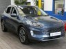 USED 2020 70 FORD KUGA 1.5 TITANIUM ECOBLUE 5d 119 BHP GENUINE LOW MILEAGE SAT NAV PARKING SENSORS CRUISE CONTROL PART LEATHER INTERIOR 1 OWNER EXCELLENT SERVICE HISTORY 6 MONTHS GOLD WARRANTY