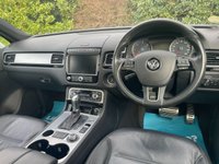 USED 2016 66 VOLKSWAGEN TOUAREG 3.0 V6 R-LINE TDI BLUEMOTION TECHNOLOGY 5d 262 BHP ONE PRE-FULL VW HISTORY-TOW BAR