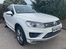 USED 2016 66 VOLKSWAGEN TOUAREG 3.0 V6 R-LINE TDI BLUEMOTION TECHNOLOGY 5d 262 BHP ONE PRE-FULL VW HISTORY-TOW BAR