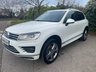 USED 2016 66 VOLKSWAGEN TOUAREG 3.0 V6 R-LINE TDI BLUEMOTION TECHNOLOGY 5d 262 BHP ONE PRE-FULL VW HISTORY-TOW BAR
