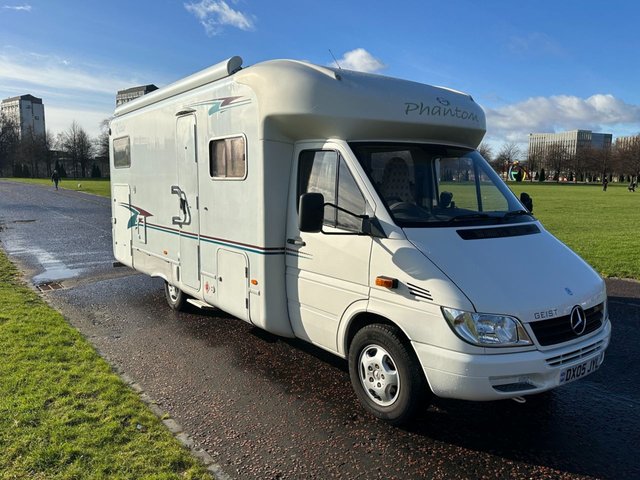 2005 05 Mercedes-Benz Sprinter Geist LMC Phantom Luxury 4 berth Mercedes-Benz -Automatic 2.7 316 CDI LWB 156 BHP