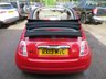 USED 2013 13 FIAT 500C 1.2 CONVERTIBLE COLOUR THERAPY 3d 69 BHP Convertible, Only &pound;35 Road Tax! Just Serviced, NEW MOT, Great fuel economy!