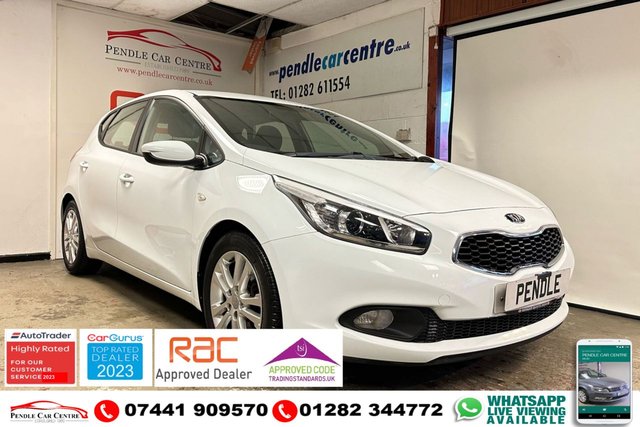 2014 14 Kia Ceed 1.4 VR7 5d 98 BHP