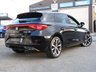 USED 2021 21 SEAT LEON 1.4 FR SPORT DSG 5d 202 BHP Finished in MIDNIGHT BLACK with DARK GREY PART LEATHER SPORTS TRIM. This Leon is a great all-rounder. It is great to drive, well equipped and roomy in the back, The 1.4 HYBRID 202 BHP gives great economy and performance. It is one of the very best sporty looking family cars. Features include Virtual Dash, Nav, DAB, B/Tooth, Heated Seats, Power Folding Mirrors, Auto Parking, Apple Play, Alloys and much more. Dealer serviced at 15460 miles, 30333 miles and at 38142 miles on arrival.
