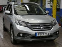 USED 2013 13 HONDA CR-V 2.2 I-DTEC EX 5d 148 BHP SAT NAV LEATHER HEATED SEATS PANORAMIC SUNROOF REAR VIEW CAMERA PARKING SENSORS