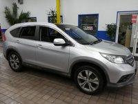 USED 2013 13 HONDA CR-V 2.2 I-DTEC EX 5d 148 BHP SAT NAV LEATHER HEATED SEATS PANORAMIC SUNROOF REAR VIEW CAMERA PARKING SENSORS