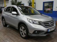 USED 2013 13 HONDA CR-V 2.2 I-DTEC EX 5d 148 BHP SAT NAV LEATHER HEATED SEATS PANORAMIC SUNROOF REAR VIEW CAMERA PARKING SENSORS