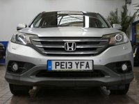 USED 2013 13 HONDA CR-V 2.2 I-DTEC EX 5d 148 BHP SAT NAV LEATHER HEATED SEATS PANORAMIC SUNROOF REAR VIEW CAMERA PARKING SENSORS