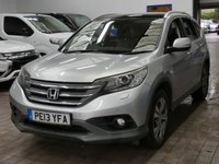 USED 2013 13 HONDA CR-V 2.2 I-DTEC EX 5d 148 BHP SAT NAV LEATHER HEATED SEATS PANORAMIC SUNROOF REAR VIEW CAMERA PARKING SENSORS