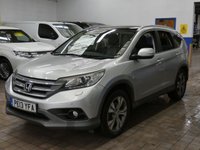 USED 2013 13 HONDA CR-V 2.2 I-DTEC EX 5d 148 BHP SAT NAV LEATHER HEATED SEATS PANORAMIC SUNROOF REAR VIEW CAMERA PARKING SENSORS