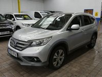 USED 2013 13 HONDA CR-V 2.2 I-DTEC EX 5d 148 BHP SAT NAV LEATHER HEATED SEATS PANORAMIC SUNROOF REAR VIEW CAMERA PARKING SENSORS
