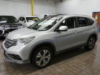 USED 2013 13 HONDA CR-V 2.2 I-DTEC EX 5d 148 BHP SAT NAV LEATHER HEATED SEATS PANORAMIC SUNROOF REAR VIEW CAMERA PARKING SENSORS