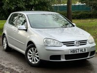 USED 2007 57 VOLKSWAGEN GOLF 1.6 MATCH FSI 5d 114 BHP 