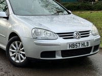 USED 2007 57 VOLKSWAGEN GOLF 1.6 MATCH FSI 5d 114 BHP 
