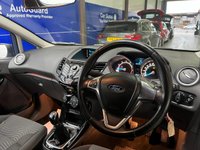 USED 2015 64 FORD FIESTA 1.25 Zetec Hatchback 5dr Petrol Manual Euro 5 (82 ps) &pound;35 Tax, Bluetooth,1POwner