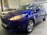 USED 2015 15 FORD FIESTA 1.25 Zetec Hatchback 3dr Petrol Manual Euro 6 (82 ps) Bluetooth, Low Insurance, USB