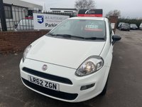 USED 2012 62 FIAT PUNTO 1.2 POP 3d 69 BHP TIMING BELT &amp; WATERPUMP REPLACED