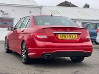 USED 2013 63 MERCEDES-BENZ C-CLASS 1.6 C180 BLUEEFFICIENCY AMG SPORT PLUS 4d 155 BHP HEATED SEATS