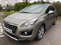 USED 2015 65 PEUGEOT 3008 1.6 BLUE HDI S/S ALLURE 5d 120 BHP FULL S/HISTORY-DIAMOND CUT ALLOYS