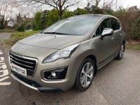 USED 2015 65 PEUGEOT 3008 1.6 BLUE HDI S/S ALLURE 5d 120 BHP FULL S/HISTORY-DIAMOND CUT ALLOYS