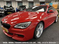 USED 2016 66 BMW 6 SERIES 3.0 640D M SPORT 2d 309 BHP UK DELIVERY FLAT FEE &pound;175 (SUBJECT TO DEAL) *OVER 100 IMAGES ON OUR WEBSITE*BESPOKE FINANCE ARRANGED*PART EXCHANGE WELCOME*ALL VEHICLES HPI CLEAR