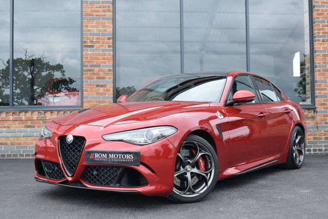 2020 70 Alfa Romeo Giulia 2.9 V6 BITURBO QUADRIFOGLIO 4d 503 BHP