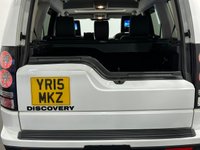 USED 2015 15 LAND ROVER DISCOVERY 3.0 SDV6 SE TECH 5d 255 BHP 7 Seater, Fuji White,Ebony Black Leather, Power Slide Sunroof,
