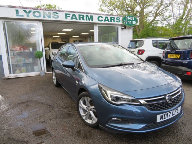 2017 17 Vauxhall Astra 1.4 SRI 5d 148 BHP
