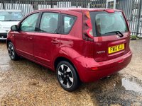 USED 2012 12 NISSAN NOTE 1.6 ACENTA 5d 110 BHP High Seat Position + Sat Nav & Bluetooth