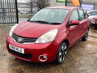 USED 2012 12 NISSAN NOTE 1.6 ACENTA 5d 110 BHP High Seat Position + Sat Nav & Bluetooth