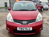 USED 2012 12 NISSAN NOTE 1.6 ACENTA 5d 110 BHP High Seat Position + Sat Nav & Bluetooth