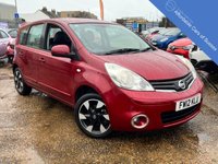 USED 2012 12 NISSAN NOTE 1.6 ACENTA 5d 110 BHP High Seat Position + Sat Nav & Bluetooth