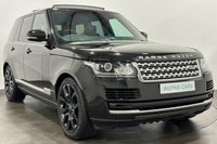USED 2018 67 LAND ROVER RANGE ROVER 3.0 TDV6 VOGUE 5d 255 BHP Striking Santorini Black, Black Leather Interior, Panoramic Glass Roof