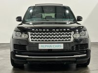 USED 2018 67 LAND ROVER RANGE ROVER 3.0 TDV6 VOGUE 5d 255 BHP Striking Santorini Black, Black Leather Interior, Panoramic Glass Roof