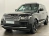 USED 2018 67 LAND ROVER RANGE ROVER 3.0 TDV6 VOGUE 5d 255 BHP Striking Santorini Black, Black Leather Interior, Panoramic Glass Roof