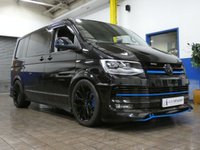 USED 2019 69 VOLKSWAGEN TRANSPORTER 2.0 T32 TDI KOMBI HIGHLINE 4MOTION BMT 196 BHP FULLY LOADED MASSIVE SPEC ABT BODY STYLING SUNROOF SAT NAV LEATHER HEATED ACC CRUISE REAR CAMERA PARKING SENSORS STUNNING EXAMPLE
