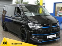 USED 2019 69 VOLKSWAGEN TRANSPORTER 2.0 T32 TDI KOMBI HIGHLINE 4MOTION BMT 196 BHP FULLY LOADED MASSIVE SPEC ABT BODY STYLING SUNROOF SAT NAV LEATHER HEATED ACC CRUISE REAR CAMERA PARKING SENSORS STUNNING EXAMPLE