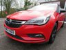 USED 2018 67 VAUXHALL ASTRA 1.0 SRI ECOTEC S/S 5d 104 BHP Vauxhall Main Dealer Service History + Just Serviced, One Previous Owner, MOT until February 2025, Excellent fuel economy!